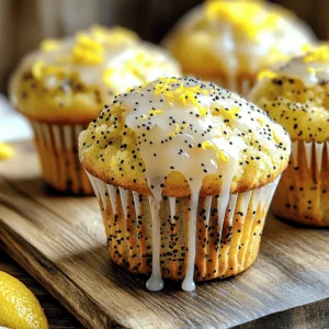 - 1 ½ cups all-purpose flour - ½ cup granulated sugar - 1 tablespoon poppy seeds - 2 teaspoons baking powder - ½ teaspoon baking soda - ¼ teaspoon salt - ½ cup Greek yogurt - ¼ cup vegetable oil - 2 large eggs - Zest of 1 lemon - 3 tablespoons fresh lemon juice - ½ teaspoon vanilla extract - Glaze (1 cup powdered sugar + 2 tablespoons lemon juice) The key to great lemon poppy seed muffins lies in the balance of flavors. The main ingredients create a soft base. The flour provides structure while the sugar adds sweetness. Poppy seeds give a delightful crunch, and the baking powder and soda help them rise. The wet ingredients add moisture and tang. Greek yogurt keeps the muffins fluffy and adds protein. Vegetable oil keeps them tender, while the eggs bind everything together. The lemon zest and juice deliver a burst of fresh flavor. Lastly, vanilla extract rounds out the taste. You can also try adding a glaze for extra sweetness and shine. Mix powdered sugar with lemon juice for a simple, zesty finish. These ingredients create a delightful treat that you’ll want to enjoy again and again! - Preheat your oven to 350°F (175°C). Line a muffin tin with paper liners or grease it lightly. - In a large bowl, whisk together the flour, sugar, poppy seeds, baking powder, baking soda, and salt. Make sure it is well combined. - In another bowl, mix the Greek yogurt, vegetable oil, eggs, lemon zest, lemon juice, and vanilla extract until smooth. - Pour the wet ingredients into the dry ingredients. Gently fold them together until just combined. A few lumps are fine; do not overmix. - Fill each muffin cup about two-thirds full with the batter. This helps them rise nicely while baking. - Bake the muffins for 15-18 minutes. Check for doneness by inserting a toothpick into the center. It should come out clean. - Once baked, let the muffins cool in the tin for 5 minutes. After that, transfer them to a wire rack to cool completely. Feel free to add a glaze for extra flavor! Mix powdered sugar with lemon juice and drizzle it over the cooled muffins. Enjoy this fluffy delight! To make the best lemon poppy seed muffins, avoid overmixing the batter. Overmixing makes muffins dense and tough. Mix just until combined; a few lumps are fine. This keeps your muffins light and airy. To achieve fluffy muffins, use fresh baking powder and baking soda. These ingredients help the muffins rise well. Also, make sure your wet ingredients are at room temperature. This small tip can make a big difference in texture. You can enhance the flavor of your muffins with a few simple tricks. Try adding a teaspoon of almond extract for a nutty twist. You can also mix in some grated ginger for warmth. If you want more sweetness, add an extra tablespoon of sugar. This helps balance the tartness of the lemon. Feel free to get creative with your muffins! You can add fresh blueberries or cranberries for a fruity burst. These additions complement the lemon flavor beautifully. If you're in the mood for something different, consider making lemon poppy seed bread. Just pour the batter into a loaf pan and bake for about 50-60 minutes. Enjoy the different textures and flavors! {{image_2}} To keep your lemon poppy seed muffins fresh, store them at room temperature. Place them in an airtight container. Line the bottom with a paper towel to absorb moisture. This helps prevent sogginess. Enjoy them within three days for the best taste. If you want to save some muffins for later, freezing is a great option. Allow the muffins to cool completely first. Wrap each muffin tightly in plastic wrap. Then, place them in a freezer-safe bag. They can last up to three months in the freezer. When you're ready to eat them, just pull them out and thaw. To reheat your muffins without drying them out, use the oven or a microwave. In the oven, preheat it to 350°F (175°C). Place the muffins on a baking sheet and cover with foil. Heat for about 10 minutes. In the microwave, heat them for 10-15 seconds. Check to avoid overheating. This keeps the muffins soft and tasty. Each muffin has about 150 calories. Here’s a quick look at the macronutrients per muffin: - Carbohydrates: 24 grams - Protein: 4 grams - Fat: 6 grams These muffins provide a nice balance of energy from carbs, plus protein and healthy fats. Greek yogurt adds creaminess and protein. It helps keep the muffins moist and fluffy. Yogurt also contains probiotics, which are good for gut health. Lemon gives a bright flavor. It’s high in vitamin C, which boosts your immune system. The zest adds oils that enhance the lemon taste. Poppy seeds are small but powerful. They are rich in fiber, which aids digestion. They also provide healthy fats and a source of calcium. You can make these muffins gluten-free by using almond or coconut flour. Just remember to adjust the liquid as needed. For vegan muffins, replace eggs with flaxseed meal or applesauce. You can also use plant-based yogurt to keep the moisture. These adaptations will keep the flavor while meeting different dietary needs. Yes, you can! To make gluten-free lemon poppy seed muffins, use alternative flours. - Almond flour - Coconut flour - Gluten-free all-purpose flour These options work well, but you may need to adjust the liquid. Always check for a gluten-free label. To keep your muffins fresh, store them properly. - Place them in an airtight container. - Keep them at room temperature for up to three days. - For longer storage, refrigerate for up to a week. If you want to save them longer, freezing works great. Just wrap them tightly in plastic wrap and place in a freezer bag. If you don't have poppy seeds, don't worry! There are tasty alternatives. - Chia seeds add a nice crunch. - Sesame seeds offer a nutty flavor. - You can also skip seeds and add extra lemon zest. These swaps keep your muffins delicious and fun! This blog post covered all you need for perfect lemon poppy seed muffins. We explored key ingredients, step-by-step instructions, and storage tips. I shared flavor enhancements and variations, plus nutritional insights. Baking can be fun and easy with these tips. Enjoy making these tasty muffins your way. Happy baking!