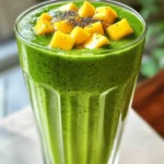 - 1 cup fresh spinach leaves - 1 ripe banana - 1/2 cup diced mango (fresh or frozen) - 1/2 cup coconut water The fresh ingredients in this Tropical Green Smoothie make it both tasty and healthy. Spinach adds a lovely green color and lots of nutrients. Bananas give it a creamy texture and natural sweetness. Mango adds a tropical twist, making each sip feel like a vacation. Coconut water keeps the smoothie light and refreshing. - 1/2 cup Greek yogurt - 1 tablespoon honey or maple syrup - Ice cubes You can make this smoothie even creamier with Greek yogurt. It also adds protein, which is great if you're looking for a filling drink. If you like it sweeter, add honey or maple syrup. Ice cubes can chill the smoothie, making it perfect on hot days. - Blender - Measuring cups - Tall glass or bowl You will need a blender to mix everything smoothly. Measuring cups help you get the right amounts of each ingredient. A tall glass or bowl is perfect for serving your delicious Tropical Green Smoothie. 1. Start by rinsing your fresh spinach leaves. Use cold water to wash them well. This step gets rid of dirt and any tiny bugs. Dry them gently with a clean towel or let them air dry. 2. Measure all your ingredients. You will need 1 cup of spinach, 1 ripe banana, and 1/2 cup of diced mango. If you like creamy smoothies, add 1/2 cup of Greek yogurt. Also, get 1/2 cup of coconut water, 1 tablespoon of chia seeds, and 1 tablespoon of honey or maple syrup if you want it sweeter. 1. In your blender, combine spinach, banana, and diced mango. Pour in the coconut water and Greek yogurt if you chose to use it. 2. Add chia seeds and honey or maple syrup for some extra sweetness. If you want a colder drink, toss in a few ice cubes. 3. Blend everything on high for about 30 to 60 seconds. Stop and check if it's smooth and creamy. If it's too thick, add more coconut water. Blend again until it’s just right. 1. Pour your smoothie into a tall glass or a bowl. 2. For a fun touch, sprinkle some chia seeds on top. You can also add sliced fruit or nuts for extra crunch. Enjoy your refreshing Tropical Green Smoothie! To get the right consistency for your Tropical Green Smoothie, balance is key. Start with one cup of coconut water for a smooth base. Blend on high for 30 to 60 seconds. If it feels too thick, add more coconut water. This will help create a drink that's easy to sip and enjoy. To prevent browning of the banana, use it right away. If you must wait, store the cut banana in lemon juice. The acid in the juice slows browning. This way, your smoothie stays fresh and bright. Want to boost the protein in your smoothie? Add a scoop of protein powder. This not only adds nutrition but also makes your drink more filling. You can also try adding nut butter for a creamy texture and nutty flavor. Feel free to mix in other fruits, too. Pineapple or papaya can give your smoothie a tropical twist. Berries like strawberries or blueberries can add sweetness and color. Experiment to find your favorite blend! The ingredients in this smoothie offer great nutrition. Spinach provides iron and vitamins. Bananas add potassium and natural sweetness. Mango gives vitamin C and fiber, while chia seeds offer omega-3 fatty acids. Consuming leafy greens and fruits can improve digestion. They support your immune system and provide energy. This smoothie is not just tasty; it’s also a health boost in a glass! Enjoy the benefits while treating your taste buds. {{image_2}} You can switch up the fruits in your Tropical Green Smoothie. Try adding papaya for a creamy texture. Pineapple brings a sweet, tangy kick. You can also blend in berries like strawberries or blueberries. These add color and flavor. They also boost the smoothie with antioxidants. Mixing fruits keeps your smoothie exciting and fresh. If you want a creamier smoothie, Greek yogurt is a great choice. But you can use alternatives like silken tofu or coconut yogurt. Both options add creaminess without dairy. For a lighter drink, try plant-based milk. Almond milk or oat milk works well. They make the smoothie smooth and rich without overpowering the fruit flavors. Turning your smoothie into a bowl is a fun twist. Just pour it into a bowl instead of a glass. This gives you a thick base for toppings. Sprinkle on some nuts or seeds for crunch. You can also add granola for a sweet touch. Fresh fruit slices on top add color and extra nutrition. Enjoy it with a spoon for a delightful breakfast or snack! How long does the smoothie last in the fridge? Your Tropical Green Smoothie will stay fresh in the fridge for up to 24 hours. After that, the flavors may change, and it might not taste as good. How do I freeze the smoothie for meal prep? To freeze, pour the smoothie into ice cube trays or freezer-safe containers. Leave some space for expansion. It freezes well for up to three months. What containers should I use for storage? Use airtight glass or plastic containers. These keep the smoothie fresh and prevent spills. How do I thaw frozen smoothies? To thaw, place the container in the fridge overnight. You can also run it under warm water for a quick thaw. How can I refresh the smoothie after storage? To refresh your smoothie, pour it into a blender. Add a splash of coconut water or milk. What tips help achieve the desired consistency again? Blend on high until smooth. If it's too thick, add more liquid. If it's too thin, add ice or frozen fruit. Can I make this smoothie ahead of time? Yes, you can make this smoothie ahead of time. However, it tastes best when fresh. If you store it, keep it in an airtight container. It lasts in the fridge for up to 24 hours. Remember, some separation may occur. Just give it a good shake or stir before you drink. What if I don’t have coconut water? If you don’t have coconut water, use regular water or any fruit juice. You can try pineapple juice for a tropical twist. This change will still keep it tasty and refreshing. Just adjust the sweetness based on your choice. How many calories are in a Tropical Green Smoothie? A Tropical Green Smoothie has about 250 calories. This number can change based on ingredients, like yogurt or sweeteners. To get a more accurate count, adjust according to what you add. Is this smoothie vegan-friendly? Yes, this smoothie can be vegan-friendly. Just skip the Greek yogurt or use a plant-based yogurt instead. Also, choose maple syrup over honey for sweetness. This way, you keep it plant-based and delicious. Can I add supplements like spirulina or protein powder? Absolutely! You can add spirulina or protein powder easily. Just mix in a scoop with your ingredients. This boost adds nutrition without changing the flavor much. How do I make it less sweet? To make it less sweet, cut back on the banana and sweeteners. You can also add more spinach or a bit of lemon juice. This will balance the taste and keep it refreshing. Enjoy your customized smoothie! This blog post showed you how to make a delicious Tropical Green Smoothie. You learned about fresh and optional ingredients, tools you need, and easy steps to blend. I shared tips for extra flavor and health benefits, plus variations to try. Smoothies can be stored well, and I covered how to do that. Making smoothies is fun and healthy. Now, grab your blender and start creating! Enjoy your tasty and nutritious drink!