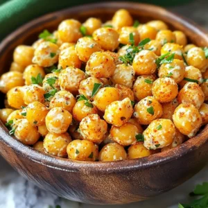 - 1 can (15 oz) chickpeas - 1 tablespoon olive oil - 2 teaspoons ranch seasoning mix - 1/2 teaspoon garlic powder - 1/2 teaspoon onion powder - 1/2 teaspoon smoked paprika - Salt to taste - Fresh parsley for garnish Gathering the right ingredients is key for great Air Fryer Ranch Chickpeas. First, grab a can of chickpeas. I like using a 15-ounce can. Make sure to drain and rinse them well. This step helps remove excess salt and keeps them from being mushy. Next, you'll need olive oil. Just one tablespoon does the trick. It helps the flavors stick to the chickpeas and gives them a nice crunch. Now, let’s talk seasoning. The star of the show is ranch seasoning mix. You need two teaspoons for that classic ranch taste. To kick it up a notch, add some spices: - Garlic powder - Onion powder - Smoked paprika Each spice adds layers of flavor. Finally, don’t forget a pinch of salt to bring it all together. If you want to make your dish look pretty, fresh parsley makes a great garnish. It adds color and a fresh taste. Once you have all these ingredients, you’re ready to make a tasty snack. First, set your air fryer to 400°F (200°C). Preheat it for about 5 minutes. This step helps the chickpeas cook evenly and get crispy. Next, open a can of chickpeas. Drain them in a colander and rinse under cold water. This removes extra salt and makes them taste fresher. After rinsing, pat them dry with a clean kitchen towel. This is key for getting that crispy texture. In a mixing bowl, add the dried chickpeas. Pour in 1 tablespoon of olive oil. Then, add 2 teaspoons of ranch seasoning mix, 1/2 teaspoon of garlic powder, 1/2 teaspoon of onion powder, and 1/2 teaspoon of smoked paprika. Toss everything well so each chickpea gets coated with the tasty mix. Now, place the seasoned chickpeas in the air fryer basket. Make sure they are in a single layer. If your air fryer is small, you may need to cook in batches. Air fry the chickpeas for 15-20 minutes. Shake the basket halfway through to help them cook evenly. You want them to be crispy and golden brown. After cooking, taste the chickpeas. If they need more flavor, adjust the seasoning. You can add a little salt if you like. This final touch makes them even more delicious. If you want, garnish with fresh parsley before serving. Enjoy your crunchy ranch chickpeas! To make your chickpeas crispy, start by drying them well. After draining and rinsing, use a clean towel to pat them dry. Removing moisture is key. If you skip this step, your chickpeas might not crisp up as they should. You can enjoy ranch chickpeas in many ways. Serve them as a snack on their own or sprinkle them on salads for a crunchy twist. You can also mix them into a wrap or bowl for added protein. Try serving them with a dip, like hummus or yogurt sauce. Watch out for overcrowding the air fryer basket. If you pile the chickpeas, they will steam instead of fry. Make sure to shake the basket halfway through cooking. This helps ensure that all sides get crispy and golden. Lastly, be careful not to over-season. Taste before adding more salt or spices. {{image_2}} You can switch up the flavor of ranch chickpeas easily. Try a spicy ranch mix by adding cayenne pepper or chili powder. This will give your snack a nice kick! You could also use lemon herb seasoning for a bright and fresh taste. Just mix it in with the chickpeas before air frying. If you want a lighter snack, you can reduce the oil. Use just a teaspoon of olive oil or skip it altogether. The chickpeas will still get crispy, and you can season them with your favorite spices. Another option is to use a light spray of oil for a healthier air fry. Feel free to add more ingredients to your chickpeas. You can mix in other vegetables like bell peppers or zucchini, cut into small pieces. These add color and flavor. You can also try other legumes, like black beans or kidney beans, for a different twist. Just make sure they are cooked and drained before adding them to the mix. To keep your ranch chickpeas fresh, use an airtight container. Glass or plastic containers work well. Store them at room temperature for up to 2 days. If you want to keep them longer, put them in the fridge. They can last up to a week in the fridge. Just remember, they may lose some crispiness over time. When reheating, the goal is to keep them crispy. The best way is to use the air fryer again. Set it to 350°F (175°C) and cook for about 5 minutes. This will help revive their crunchiness. If you don’t have an air fryer, you can use an oven. Place them on a baking sheet and heat at the same temperature. Yes, you can freeze ranch chickpeas! Spread them out on a baking sheet first. Freeze them for about an hour until firm. Then, transfer them to a freezer bag. They can stay good for up to 3 months. When you want to eat them, just reheat in the air fryer. This keeps them nice and crispy. Air-fried chickpeas stay fresh for about 3 to 5 days. Store them in an airtight container. Keep them in a cool, dry place. If you want them crispy, don’t store them in the fridge. Yes, you can use dried chickpeas. First, soak them overnight in water. Then, boil them for about 1 to 1.5 hours until they are soft. Drain and dry them. After that, coat and cook as usual. Ranch seasoning mix usually includes: - Dried dill - Garlic powder - Onion powder - Parsley - Black pepper - Buttermilk powder You can buy it or make your own at home. Chickpeas are very nutritious. They are high in protein and fiber. This helps with digestion and keeps you full. They also have vitamins and minerals, like iron and magnesium. Eating chickpeas can help support heart health and maintain stable blood sugar levels. In this blog post, I shared a simple and tasty recipe for ranch chickpeas. You learned about the main ingredients, spices, and optional garnishes. I detailed the steps for preparation and air frying, along with helpful tips to ensure the perfect crispiness. You explored flavor variations, storage options, and answered common questions. Give this recipe a try to enjoy a healthy snack that's packed with flavor. With just a bit of effort, you can create a delicious treat that everyone will love!