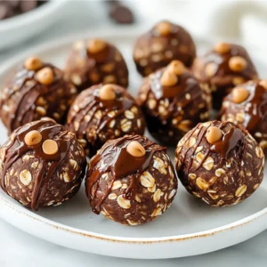 Chocolate Peanut Butter Protein Balls Easy Snack Recipe
