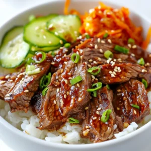 Korean BBQ Beef Bowls Flavorful and Easy Dinner Recipe