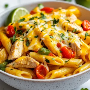 One Pot Chicken Fajita Pasta Easy and Flavorful Meal