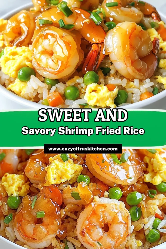Discover the ultimate Honey Garlic Shrimp Fried Rice recipe that's perfect for any meal! This easy shrimp recipe features succulent shrimp stir fry marinated in honey and garlic, combined with fluffy jasmine rice for a delicious meal. Quick to prepare and bursting with flavor, this jasmine rice dish will impress everyone. Save now and savor this crowd-pleaser! #HoneyGarlicShrimp #FriedRiceRecipe #EasyShrimpRecipes #ShrimpStirFry