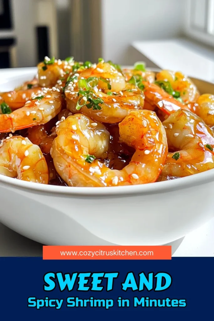 Get ready to spice up your dinner with this Minute Honey Sriracha Shrimp recipe! This quick and easy dish combines succulent shrimp with a sweet and spicy honey sriracha sauce, making it a perfect weeknight meal. With just a few ingredients and in under 10 minutes, you can have a flavorful dish on your table. Click through to explore the full recipe and impress your friends with this delicious treat! #HoneySrirachaShrimp #QuickRecipes #SeafoodLovers #EasyDinners