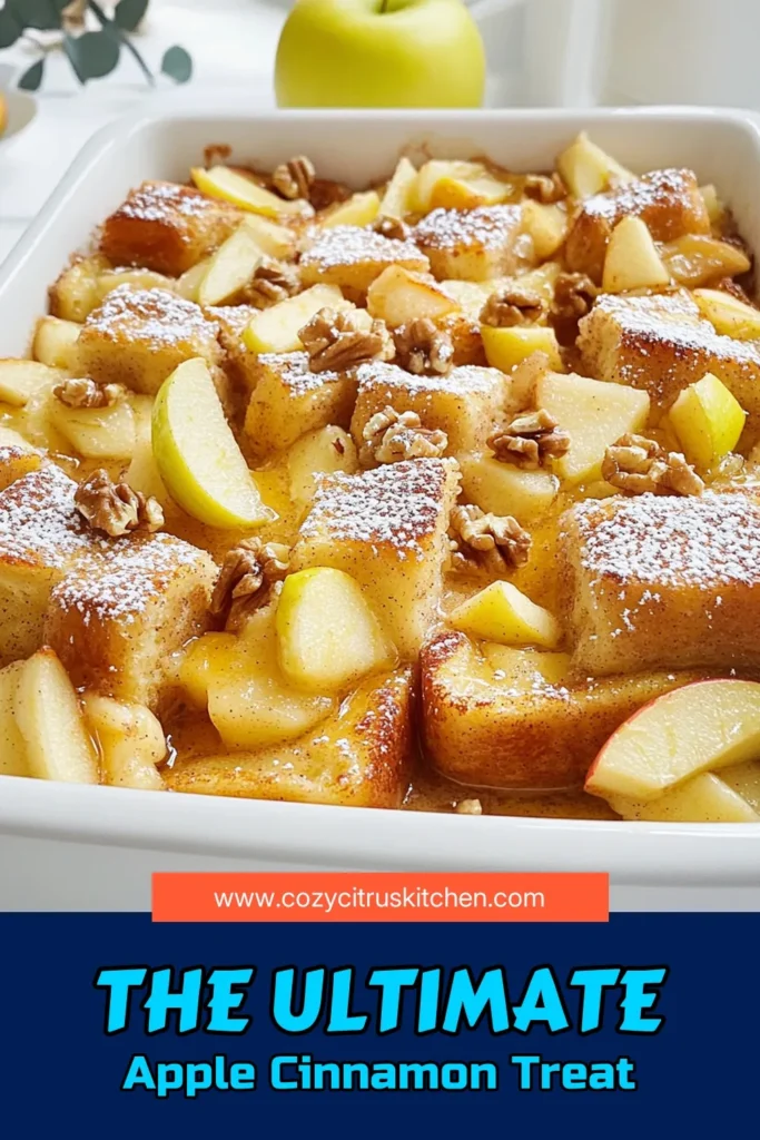 Indulge in a delicious Apple Cinnamon French Toast Casserole that will delight your taste buds! This easy recipe combines brioche bread, apple goodness, and warm spices for a perfect breakfast or brunch treat. It’s simple to make and sure to impress your family and friends. Ready to savor this delightful dish? Click through for the full recipe and create your own fabulous casserole today! #FrenchToast #AppleRecipes #BrunchIdeas #CasseroleDish