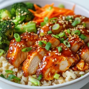 Spicy Korean Chicken Bowls Tasty and Easy Meal Plan