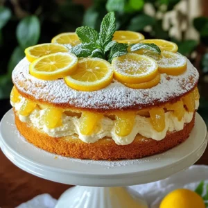 Olive Oil Lemon Cake Fresh and Flavorful Delight