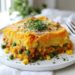 Vegan Sweet Potato Shepherds Pie Flavorful Comfort Dish