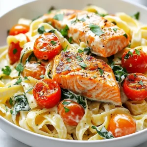 Cajun Salmon Pasta for a Flavorful Dinner Experience