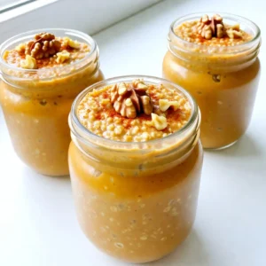 Pumpkin Pie Overnight Oats Tasty and Easy Recipe