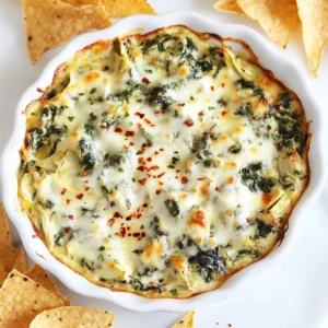 Creamy Spinach Artichoke Dip Tasty and Easy Recipe