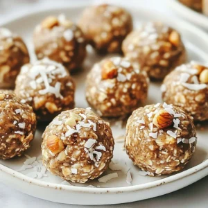 To make Vanilla Chai Energy Bites, you need these simple ingredients: - 1 cup rolled oats - &frac12; cup almond butter (or any nut/seed butter) - &frac14; cup honey or maple syrup - 1 teaspoon vanilla extract - 1 teaspoon ground cinnamon - &frac12; teaspoon ground ginger - &frac14; teaspoon ground cardamom - &frac14; teaspoon ground cloves - &frac14; teaspoon salt - &frac12; cup shredded coconut (unsweetened) - &frac14; cup chopped nuts (walnuts or pecans) - 2 tablespoons chia seeds These ingredients all work together to create a tasty snack. The oats give you fiber, while the nut butter adds healthy fats. Honey or maple syrup sweetens the bites naturally. Vanilla extract brings in that lovely, warm flavor. The spices&mdash;cinnamon, ginger, cardamom, and cloves&mdash;give it that chai taste. Shredded coconut adds a nice chew, and nuts give a crunchy texture. Finally, chia seeds add some extra nutrition, making these bites a well-rounded snack. Feel free to adjust the nuts or sweeteners based on what you like. This recipe is quite flexible! {{ingredient_image_1}} - Step 1: In a large bowl, combine 1 cup of rolled oats, &frac12; cup of almond butter, &frac14; cup of honey or maple syrup, and 1 teaspoon of vanilla extract. Mix until everything is well blended. This forms the base of your energy bites. - Step 2: Next, add the ground spices: 1 teaspoon of ground cinnamon, &frac12; teaspoon of ground ginger, &frac14; teaspoon of ground cardamom, &frac14; teaspoon of ground cloves, and &frac14; teaspoon of salt. Stir well to ensure the spices spread evenly. Each spice adds warmth and depth to the flavor. - Step 3: Now, fold in &frac12; cup of unsweetened shredded coconut, &frac14; cup of chopped nuts like walnuts or pecans, and 2 tablespoons of chia seeds. Mix well until all the ingredients are fully incorporated. The chia seeds pack a nutritional punch! - Step 4: Refrigerate the mixture for 20 to 30 minutes. This makes it easier to handle. Chilling helps the ingredients stick together better. - Step 5: After chilling, scoop out small portions, about 1 tablespoon each, and roll them into bite-sized balls. This step is fun and allows you to shape them as you like! - Step 6: Place the energy bites on a parchment-lined baking sheet or plate. Chill them for another 10 to 15 minutes to firm up. This step ensures they hold their shape well. - Step 7: Once set, store the bites in an airtight container in the refrigerator. They will stay fresh for up to a week. Enjoy these bites as a quick snack or a tasty energy boost anytime! To make great energy bites, chilling the mixture is key. When the mixture is cold, it holds together better. Aim for about 20-30 minutes in the fridge. This step makes rolling easier. Using kitchen gadgets helps mix your ingredients well. A sturdy spoon or spatula works fine. If you have a mixer, that can save time too. Just be gentle to keep the texture right. For rolling uniform bites, use a tablespoon to scoop out the mixture. This helps keep each bite the same size. Wet your hands slightly to prevent sticking. Roll each piece into a smooth ball for a nice finish. You can switch almond butter for any nut or seed butter you like. Sunflower seed butter is a great choice for nut allergies. When it comes to sweeteners, honey and maple syrup are both tasty. Honey gives a rich flavor, while maple syrup adds a unique twist. Choose what you prefer or have on hand. For a different taste, try other nuts. Walnuts and pecans add great crunch and flavor. You can even mix them for extra variety in each bite. Pro Tips Storage Tip: Keep your energy bites in an airtight container in the refrigerator for maximum freshness and convenience. Custom Flavor Tip: Feel free to experiment with different spices or add-ins such as cocoa powder or dried fruits for a unique twist. Nut Butter Tip: Substitute almond butter with peanut butter or sunflower seed butter for a different flavor profile that suits your preference. Chill Time Tip: Allowing the mixture to chill before rolling helps to firm it up, making it easier to form into perfect bite-sized balls. {{image_2}} You can easily change the flavor of your Vanilla Chai Energy Bites. Here are three ideas: - Adding cacao powder for a chocolate twist: Mix in two tablespoons of cacao powder. This adds rich chocolate flavor while keeping it healthy. - Incorporating dried fruits like cranberries or apricots: Chop up half a cup of dried fruit. This adds sweetness and texture. - Spicing it up with additional flavors like nutmeg or allspice: Add a pinch of nutmeg or allspice to the mix. This gives your bites a warm, cozy taste. These bites can fit many diets. Here are some adjustments you can make: - Making it vegan-friendly: Replace honey with maple syrup. This keeps it sweet without any animal products. - Gluten-free alternatives for rolled oats: Use certified gluten-free rolled oats. This makes the recipe safe for those with gluten allergies. - High-protein options: Add a scoop of protein powder. This boosts the protein content, making it a great pre-workout snack. To keep your Vanilla Chai Energy Bites fresh, use airtight containers. Glass jars or plastic containers work well. Make sure to seal them tightly. This keeps out air and moisture. Store the bites in the refrigerator. They like cool and dry places. Avoid leaving them in warm or humid spots. Heat can make them soggy. Humidity can cause them to spoil faster. These energy bites last about one week in the refrigerator. Check them before eating. If you see mold or they smell off, it's best to toss them. Fresh energy bites should feel firm and smell sweet and spicy. Enjoy them while they&rsquo;re fresh for the best flavor! How many calories are in Vanilla Chai Energy Bites? Each bite has about 100 calories. This makes them a great snack choice. You can enjoy them without feeling guilty. Can these energy bites be frozen? Yes, you can freeze these bites for later. Just place them in a sealed bag. They stay fresh for up to three months. What are the health benefits of chia seeds? Chia seeds pack a punch! They are full of fiber, protein, and healthy fats. They also help keep you full and boost energy levels. How to make these energy bites more nutritious? You can add more seeds, like hemp or pumpkin seeds. You could also mix in dried fruits for extra vitamins. This makes the bites even better for you. Are there any allergens to consider with these ingredients? Yes, be mindful of nut allergies. The almond butter could cause issues for some. You can swap it with sunflower seed butter for a nut-free option. These energy bites are easy and fun to make. We covered simple ingredients, step-by-step instructions, and helpful tips. You learned how to customize your bites and where to store them. Enjoy experimenting with flavors and adjustments that fit your needs. With this guide, you can make tasty, healthy snacks anytime. Start creating and enjoy your delicious energy bites!