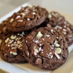 Double Chocolate Mint Cookies Tasty and Simple Treat