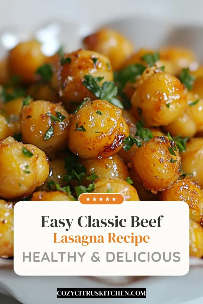 Craving a tasty and healthy snack? Try these Honey Garlic Chickpeas! This roasted chickpeas recipe is not only easy but also packed with flavor and nutrition. Perfect for vegan chickpea recipes, these crispy chickpeas oven-roasted to perfection make a delightful crunchy treat. Enjoy a guilt-free snack that’s both delicious and nutritious! Save this recipe and impress your friends! #HealthySnacks #VeganRecipes #Chickpeas #CrispyChickpeas