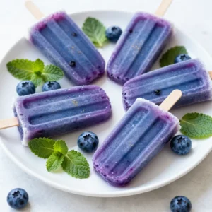 Blueberry Lemonade Pops Refreshing Summer Treat