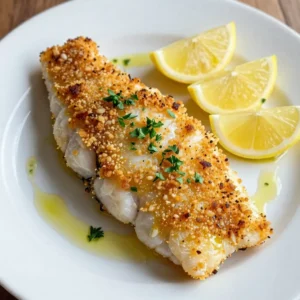 Garlic Parmesan Crusted Cod Easy and Flavorful Dish