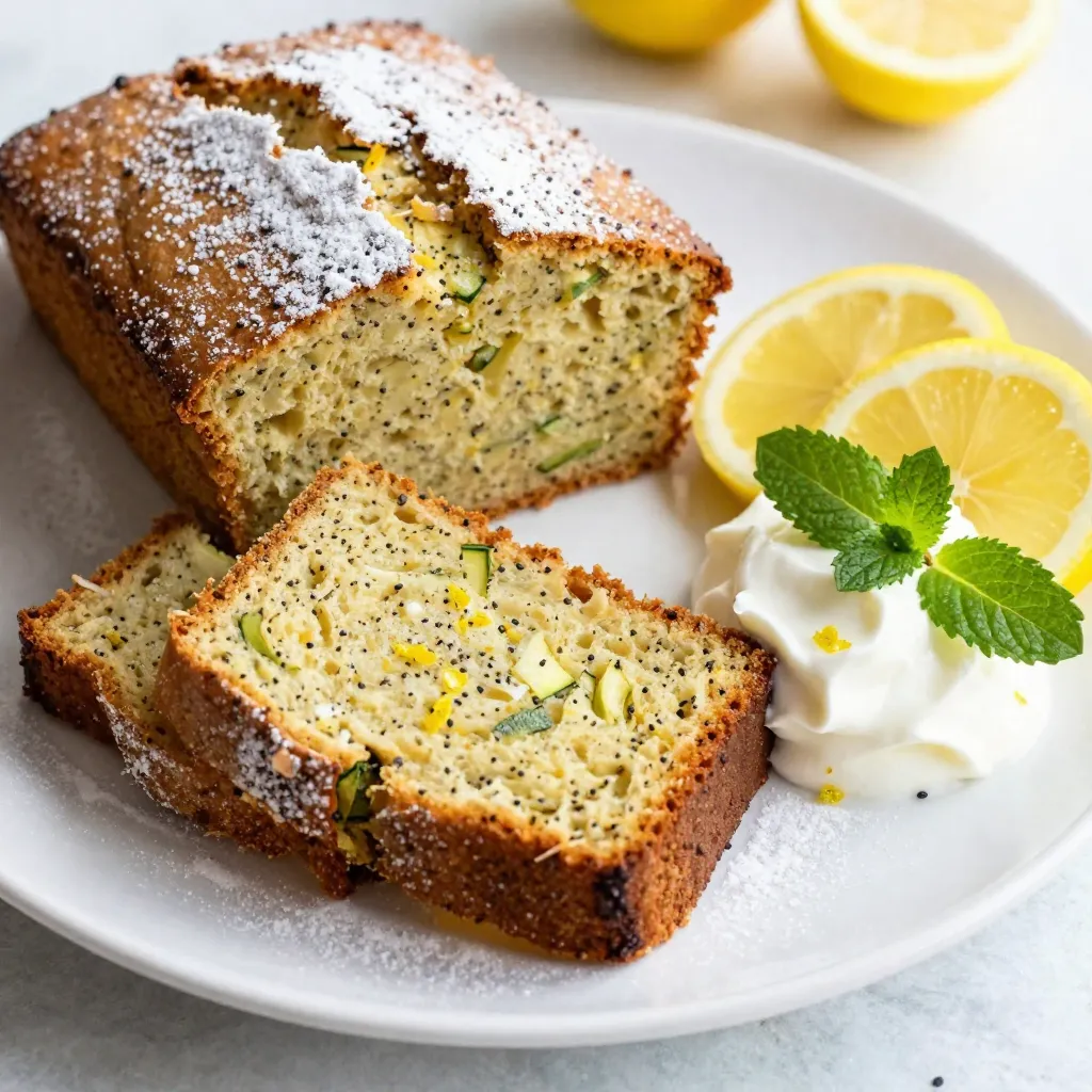 Lemon Poppy Seed Zucchini Bread Perfect for Breakfast