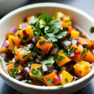 Spicy Mango Habanero Salsa Flavorful and Fresh Recipe